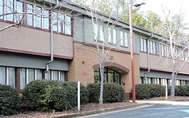 The Peachtree City office building, 21 Eastbrook Bend, Ste 201